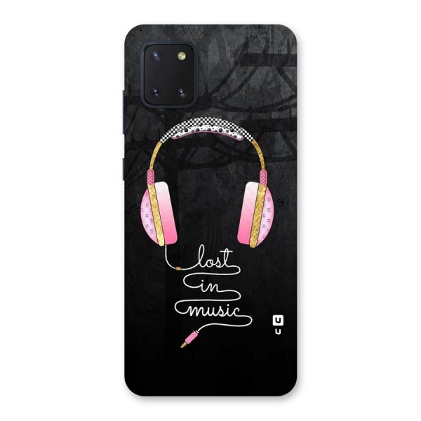 Music Lost Back Case for Galaxy Note 10 Lite