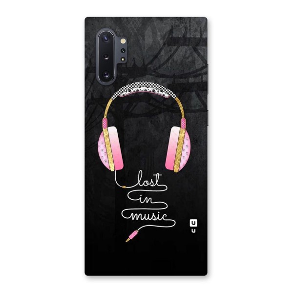 Music Lost Back Case for Galaxy Note 10 Plus