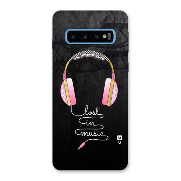 Music Lost Back Case for Galaxy S10