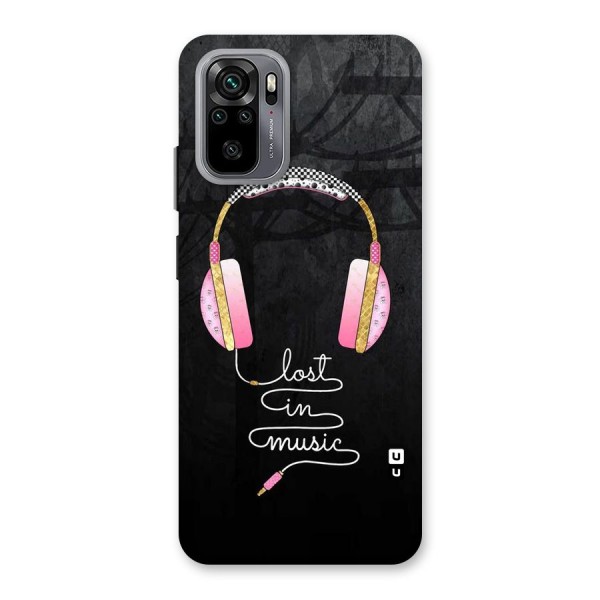 Music Lost Back Case for Redmi Note 10