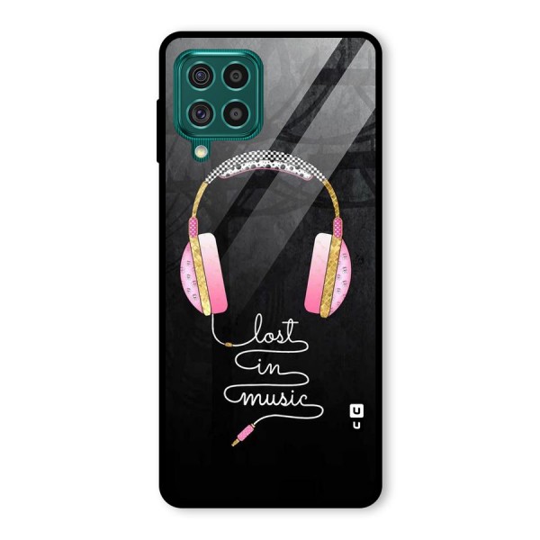 Music Lost Glass Back Case for Galaxy F62