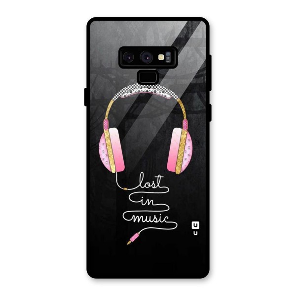 Music Lost Glass Back Case for Galaxy Note 9