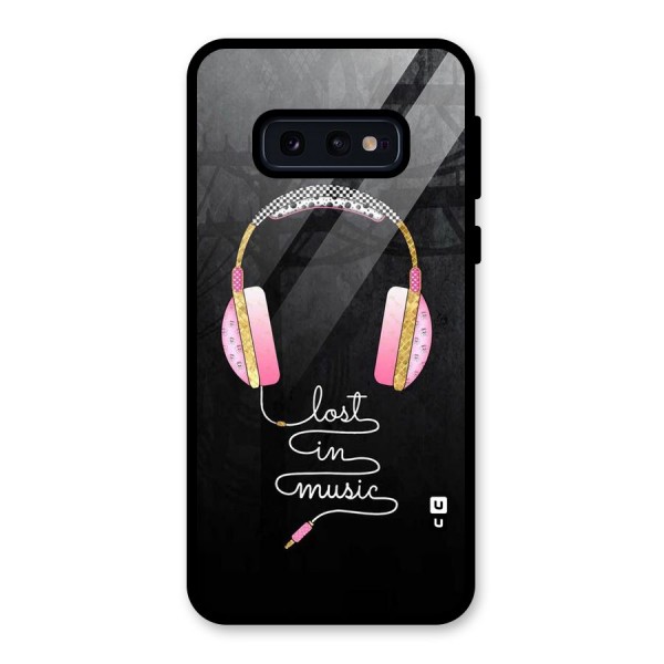 Music Lost Glass Back Case for Galaxy S10e