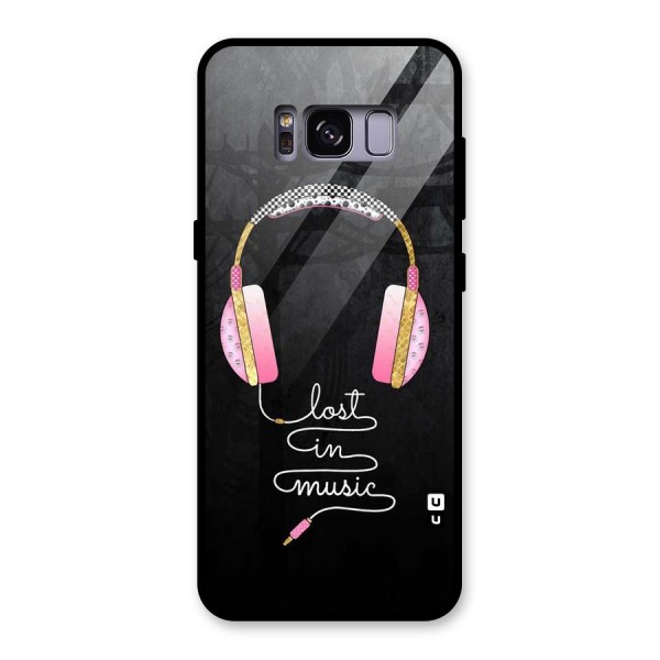 Music Lost Glass Back Case for Galaxy S8