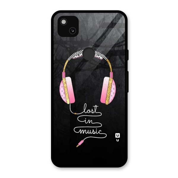 Music Lost Glass Back Case for Google Pixel 4a