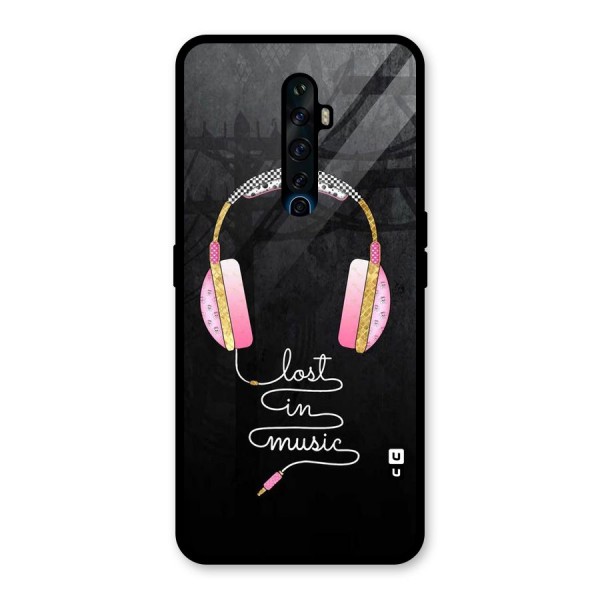 Music Lost Glass Back Case for Oppo Reno2 Z