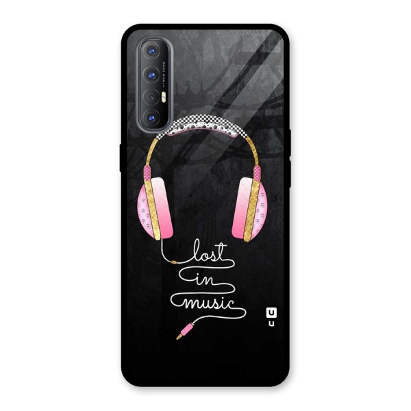 Music Lost Glass Back Case for Oppo Reno3 Pro