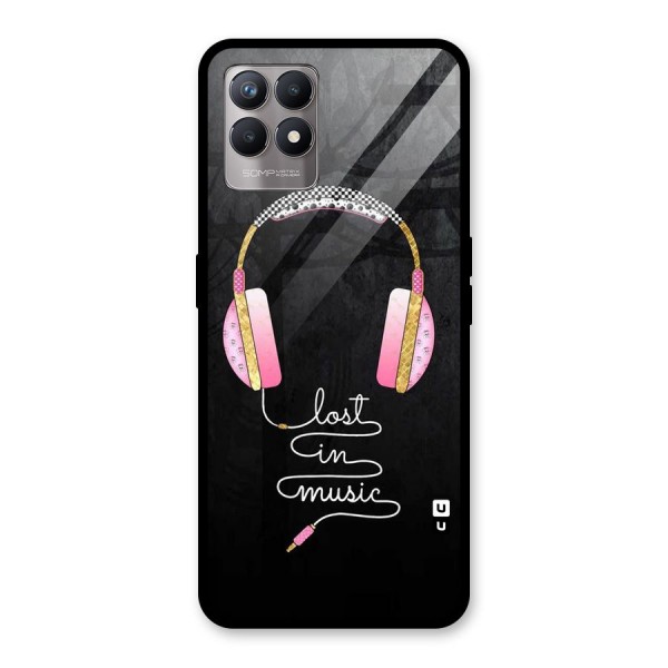 Music Lost Glass Back Case for Realme 8i