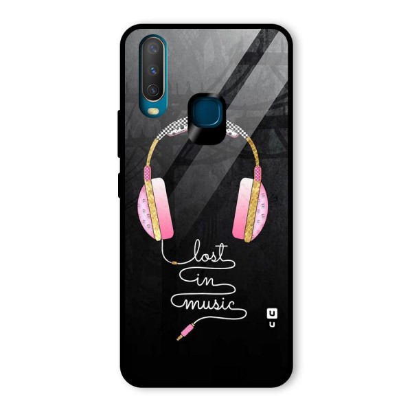 Music Lost Glass Back Case for Vivo Y12