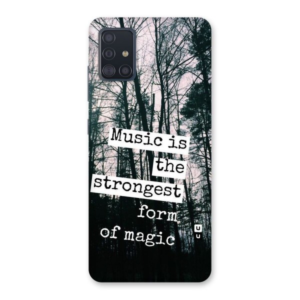 Music Magic Back Case for Galaxy A51