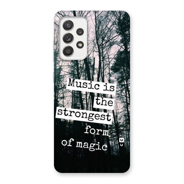 Music Magic Back Case for Galaxy A52