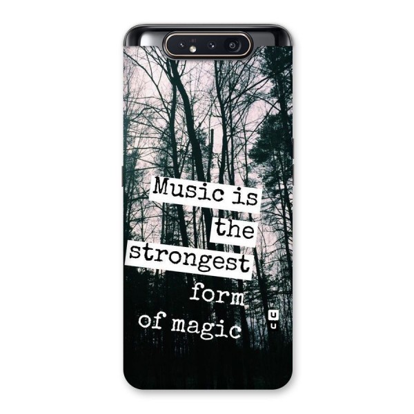 Music Magic Back Case for Galaxy A80