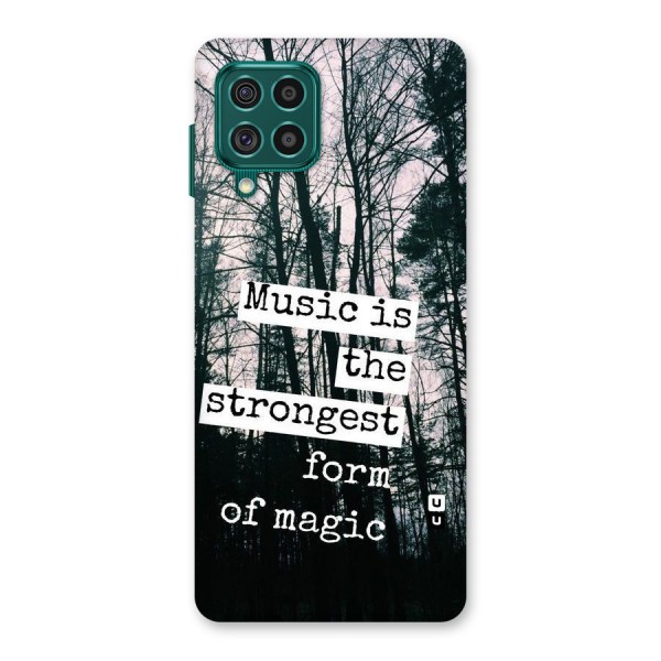 Music Magic Back Case for Galaxy F62