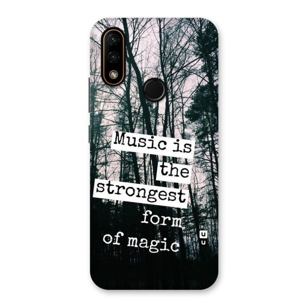 Music Magic Back Case for Lenovo A6 Note