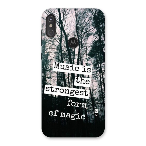 Music Magic Back Case for Motorola One Power