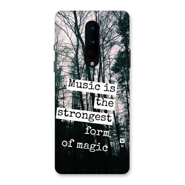 Music Magic Back Case for OnePlus 8