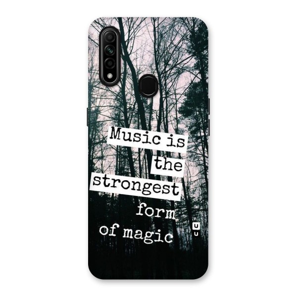 Music Magic Back Case for Oppo A31