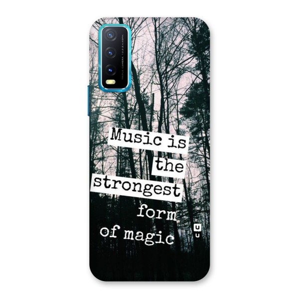 Music Magic Back Case for Vivo Y12s