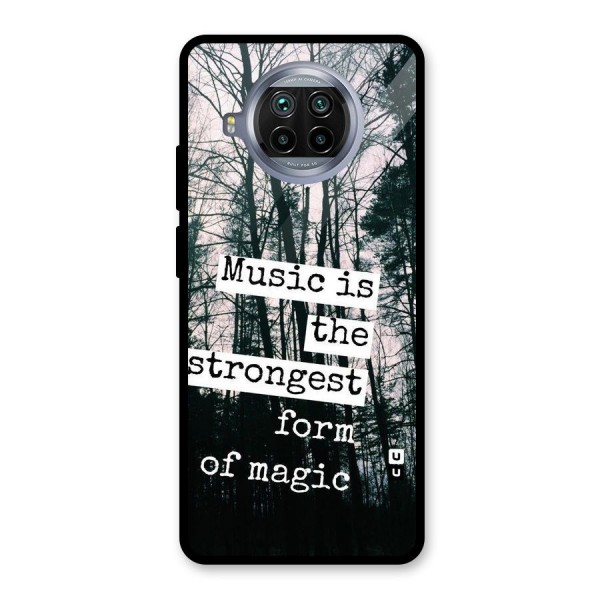 Music Magic Glass Back Case for Mi 10i