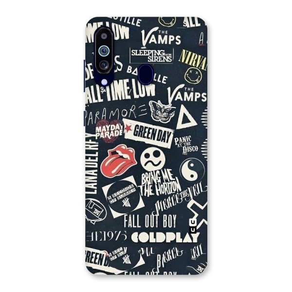 Music My Paradise Back Case for Galaxy A60