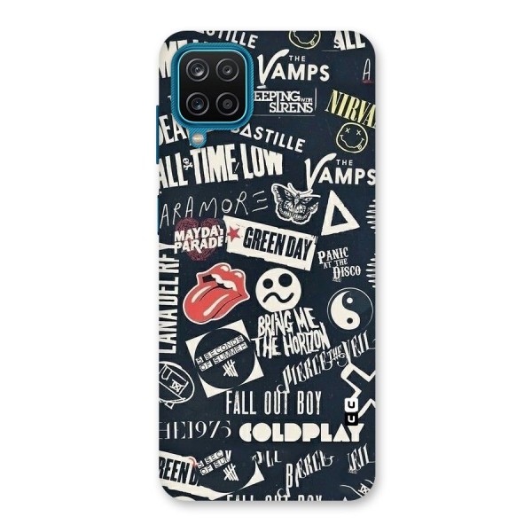 Music My Paradise Back Case for Galaxy F12