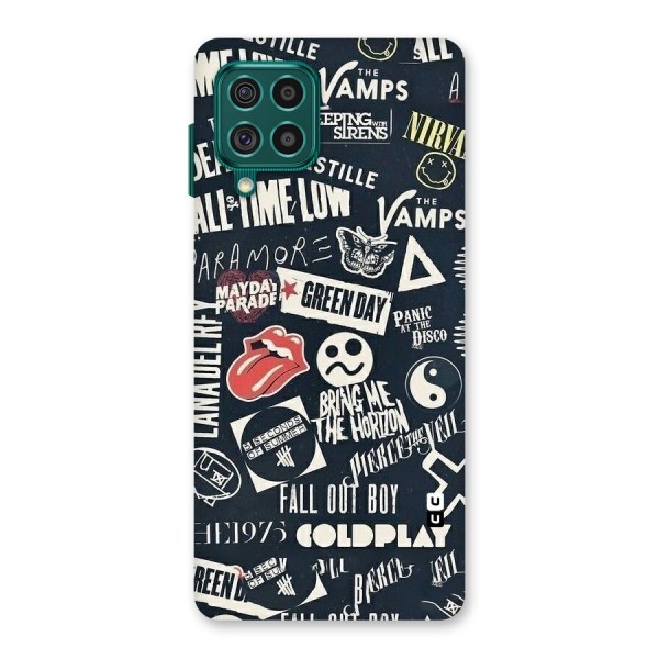 Music My Paradise Back Case for Galaxy F62