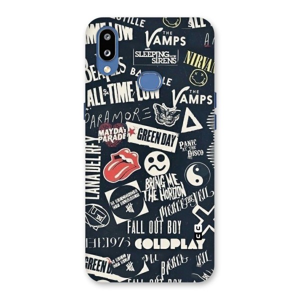 Music My Paradise Back Case for Galaxy M01s