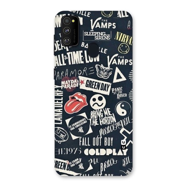 Music My Paradise Back Case for Galaxy M21