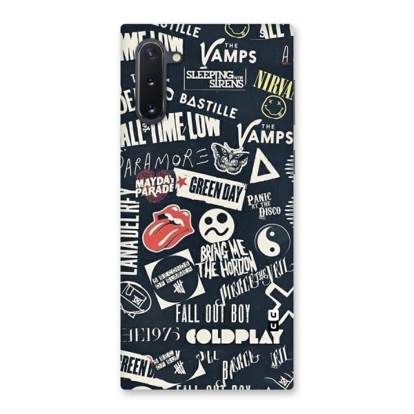 Music My Paradise Back Case for Galaxy Note 10