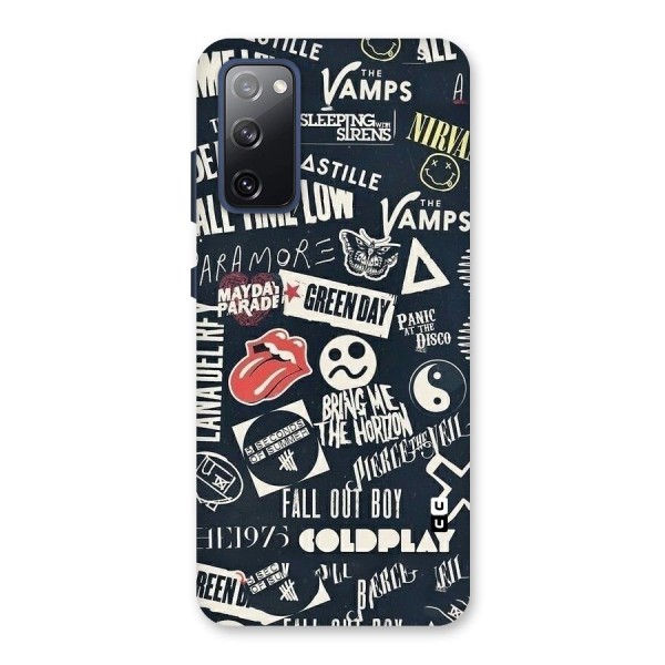 Music My Paradise Back Case for Galaxy S20 FE