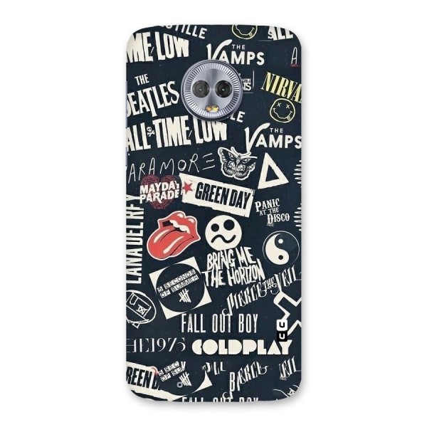 Music My Paradise Back Case for Moto G6