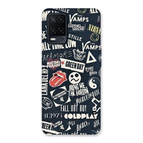 Music My Paradise Back Case for Oppo A54