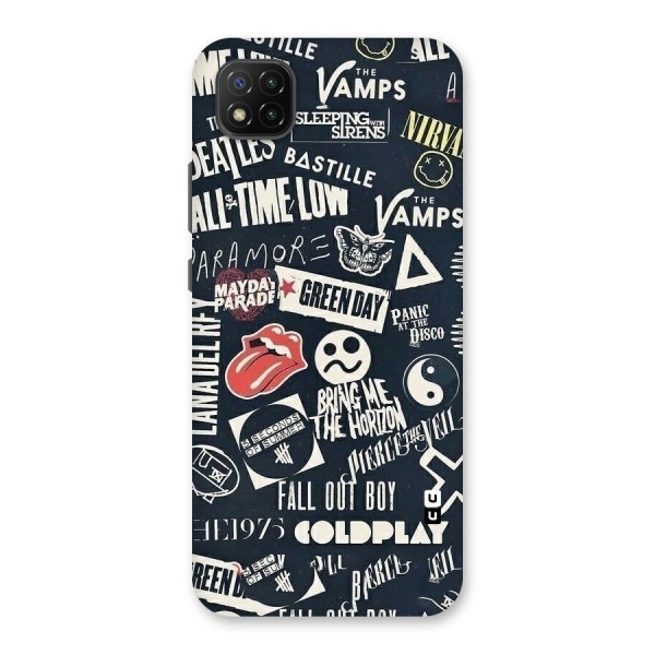 Music My Paradise Back Case for Poco C3