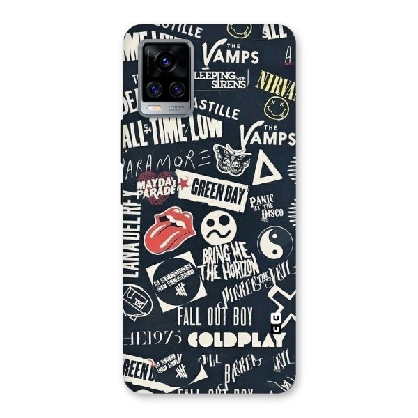 Music My Paradise Back Case for Vivo V20 Pro