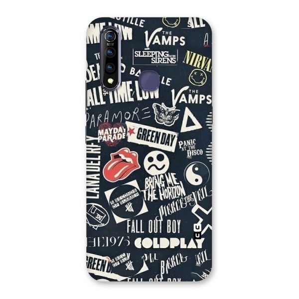 Music My Paradise Back Case for Vivo Z1 Pro