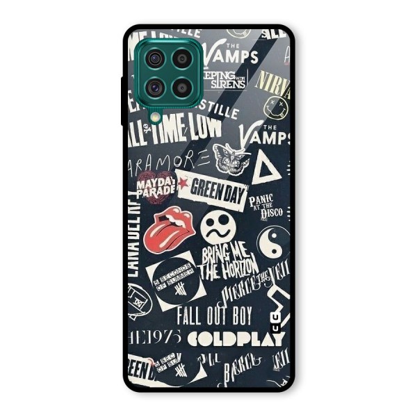 Music My Paradise Glass Back Case for Galaxy F62