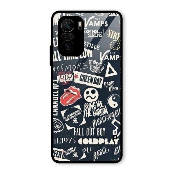 Music My Paradise Glass Back Case for Mi 11x