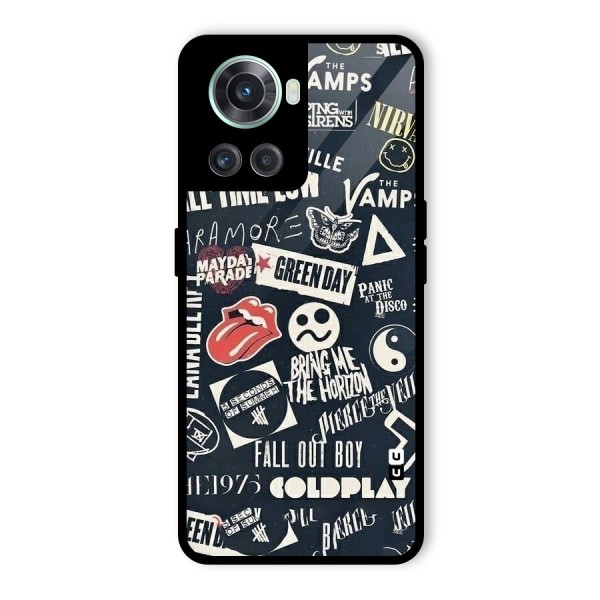 Music My Paradise Glass Back Case for OnePlus 10R