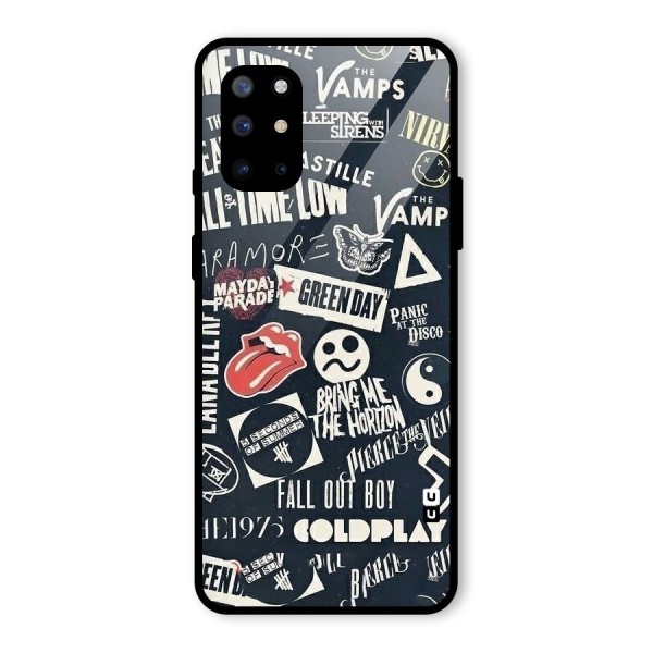 Music My Paradise Glass Back Case for OnePlus 8T