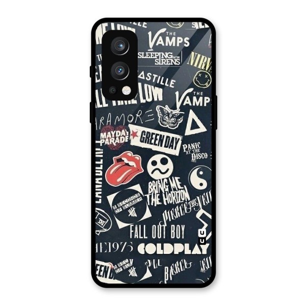 Music My Paradise Glass Back Case for OnePlus Nord 2 5G