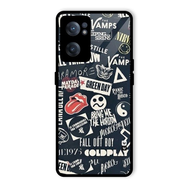 Music My Paradise Glass Back Case for OnePlus Nord CE 2 5G