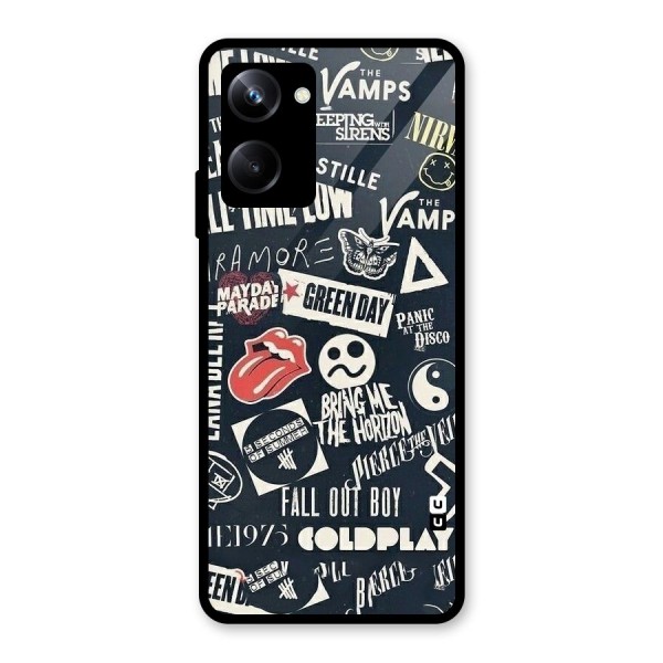 Music My Paradise Glass Back Case for Realme 10 Pro