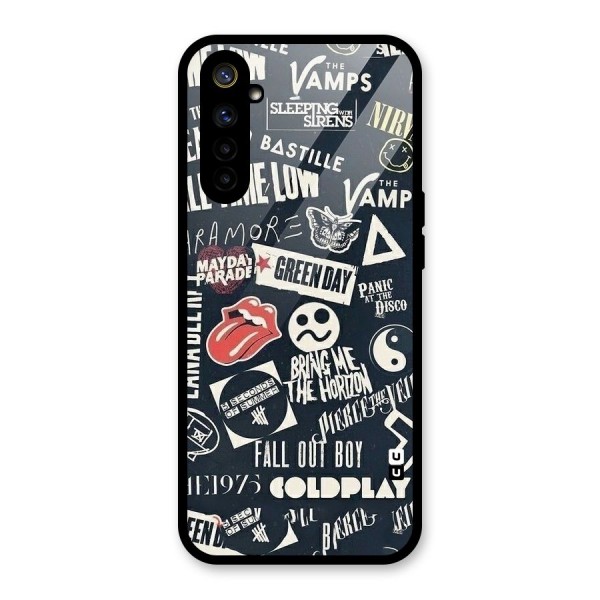 Music My Paradise Glass Back Case for Realme 6