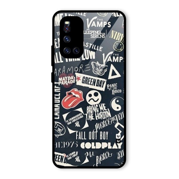 Music My Paradise Glass Back Case for Vivo V19