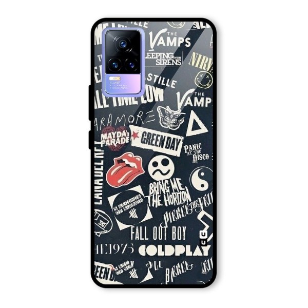 Music My Paradise Glass Back Case for Vivo Y73