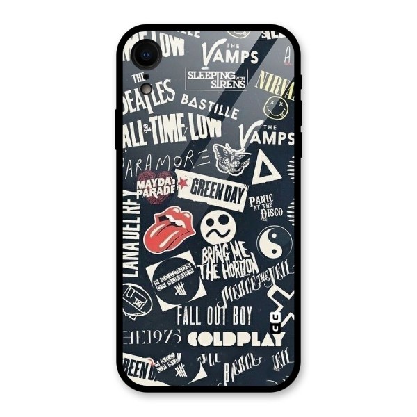 Music My Paradise Glass Back Case for XR