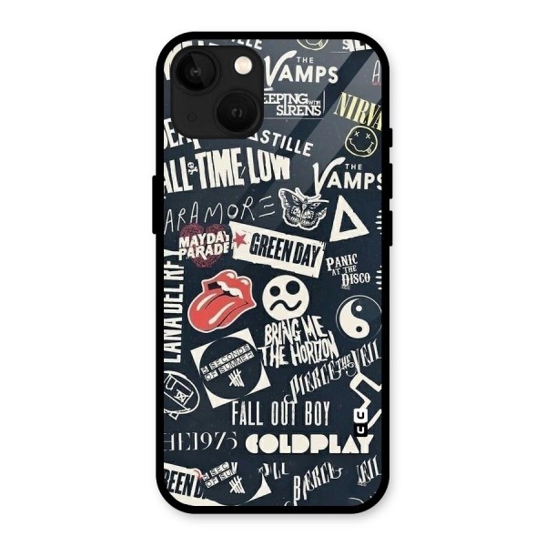 Music My Paradise Glass Back Case for iPhone 13