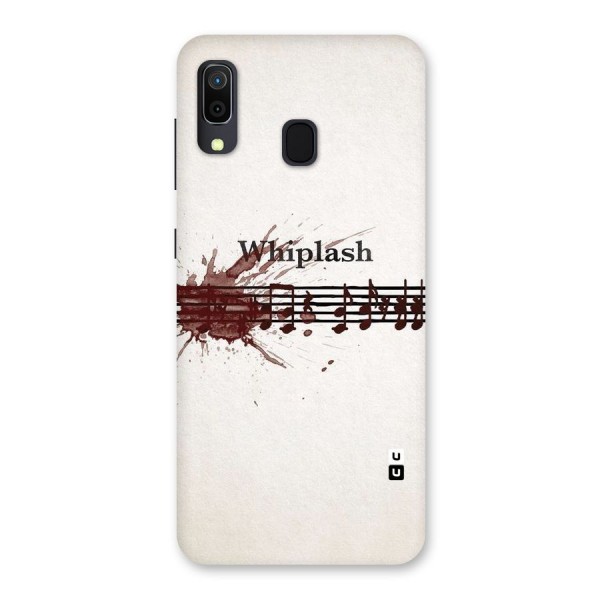 Music Notes Splash Back Case for Galaxy A20