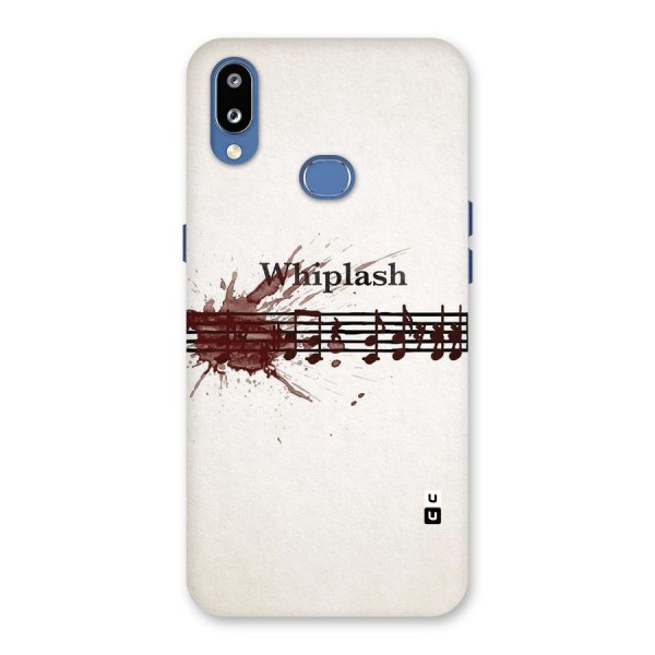 Music Notes Splash Back Case for Galaxy M01s