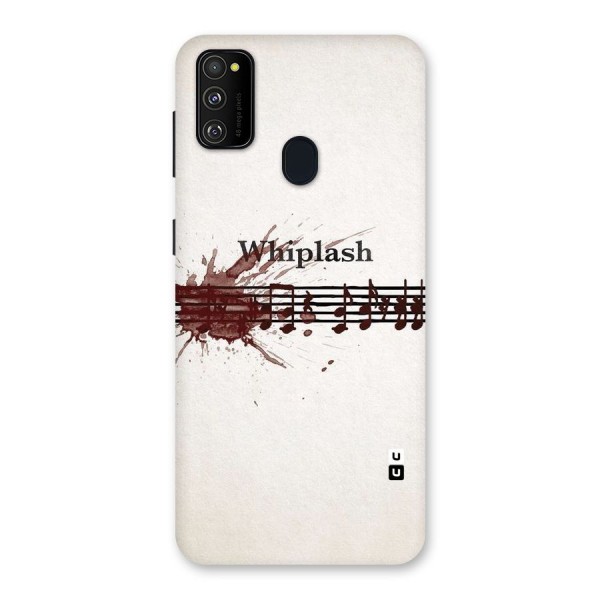 Music Notes Splash Back Case for Galaxy M21